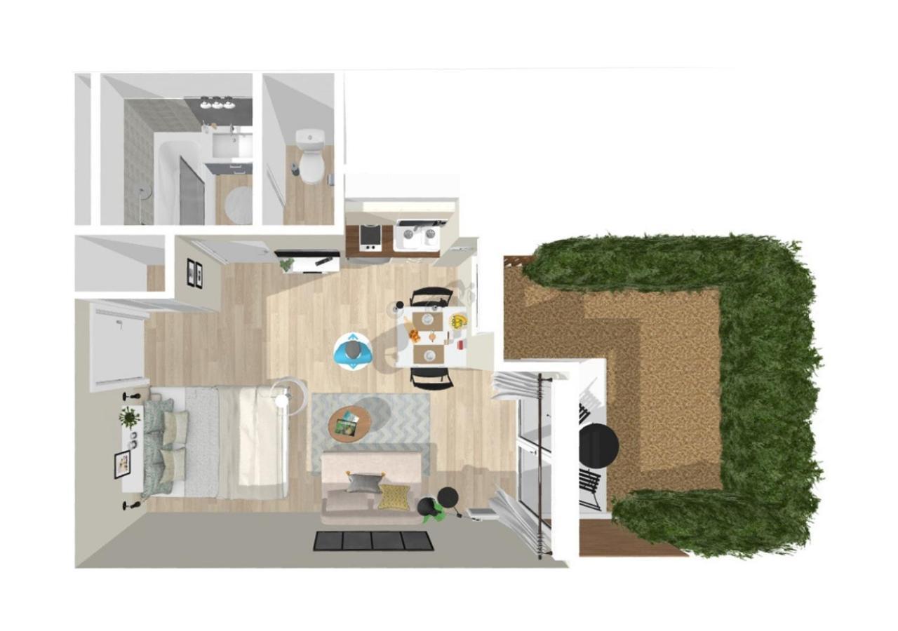 Ferienwohnung Studio Premium Toulouse Basso Cambo Meteo France Exterior foto
